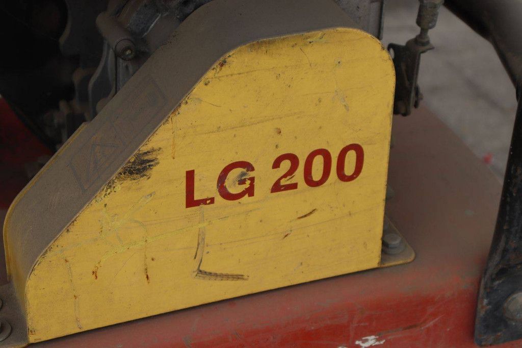 Trilplaat Dynapac LG 200 Diesel 2009