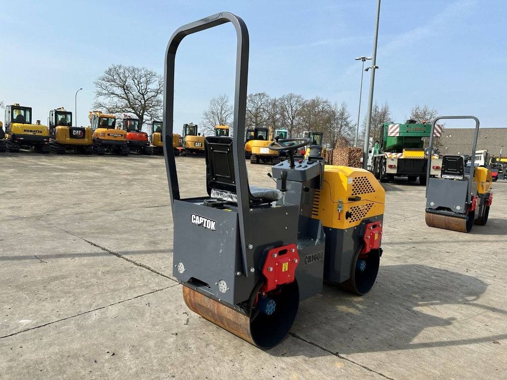 Tandem vibratory roller Captok CK1000 Petrol New