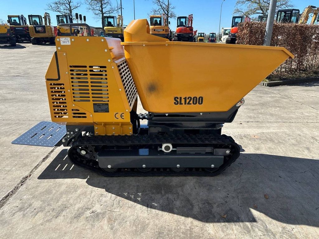 Kettendumper mit hydraulisch drehbarer Kippmulde Sdlool SL1200 Neu