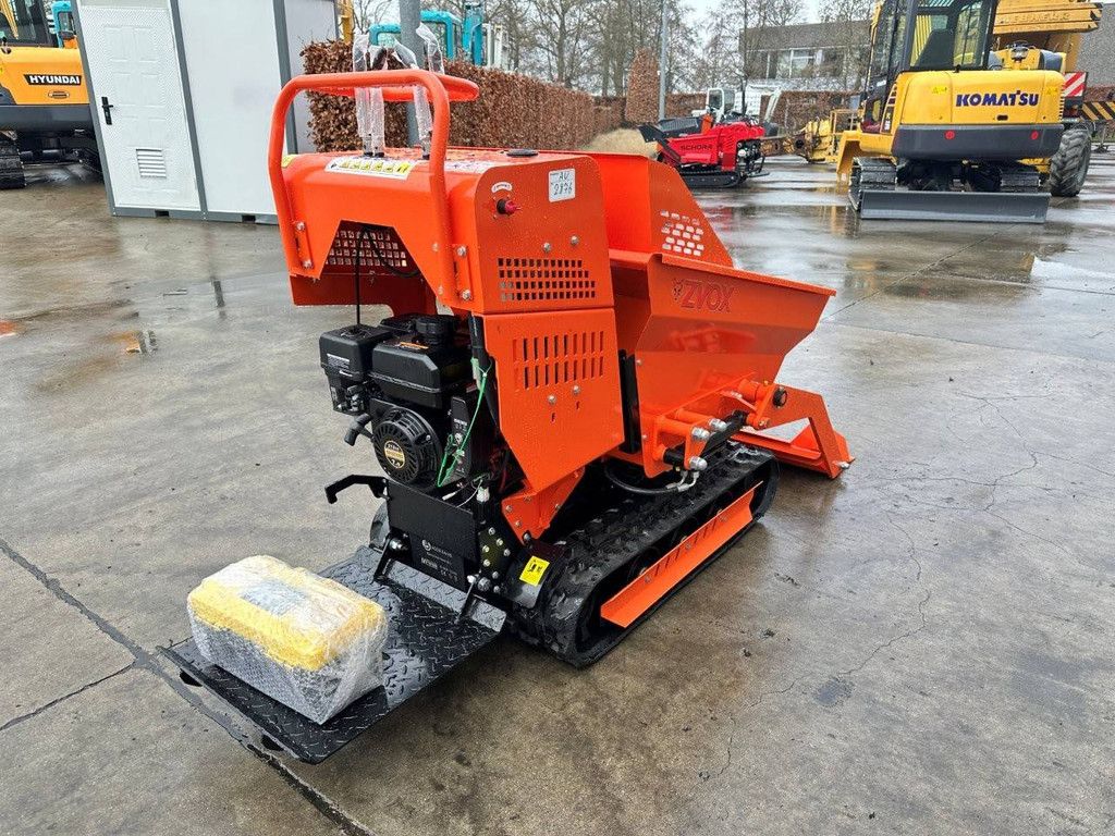 Rupsdumper Zvox TC500 Benzine 2025 Nieuw