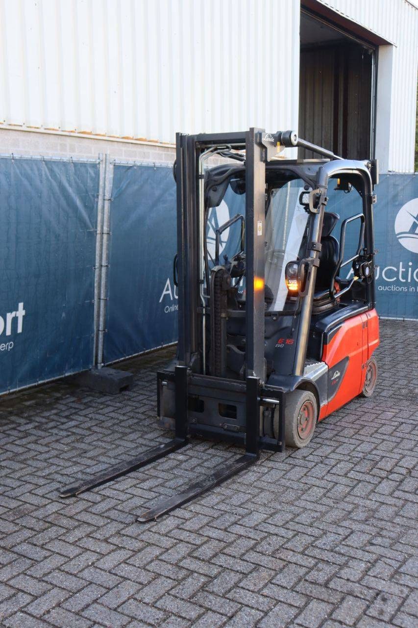 Heftruck Linde E16P-02 Elektrisch 1600kg 2018