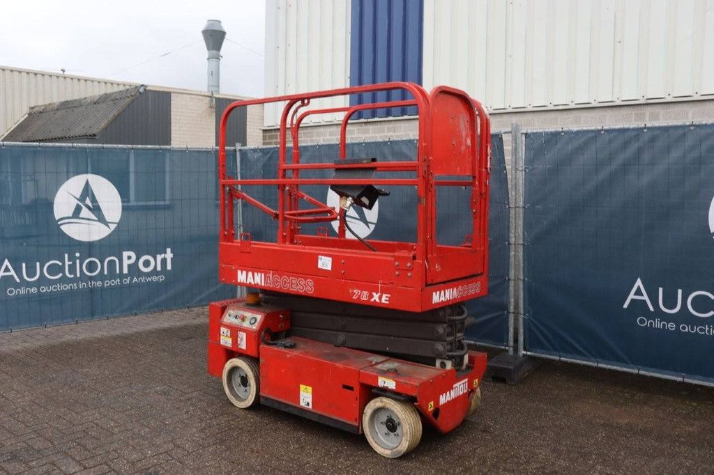 Manitou 78 XE Elektrische Scherenbühne 7,75 m 2003