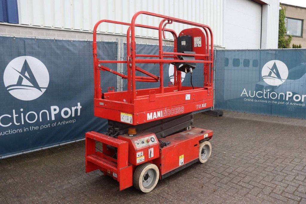 Manitou 78 XE Elektrische Scherenbühne 7,75 m 2003