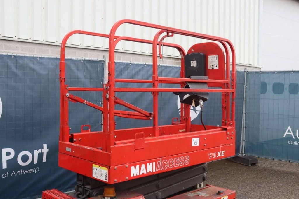 Manitou 78 XE Elektrische Scherenbühne 7,75 m 2003