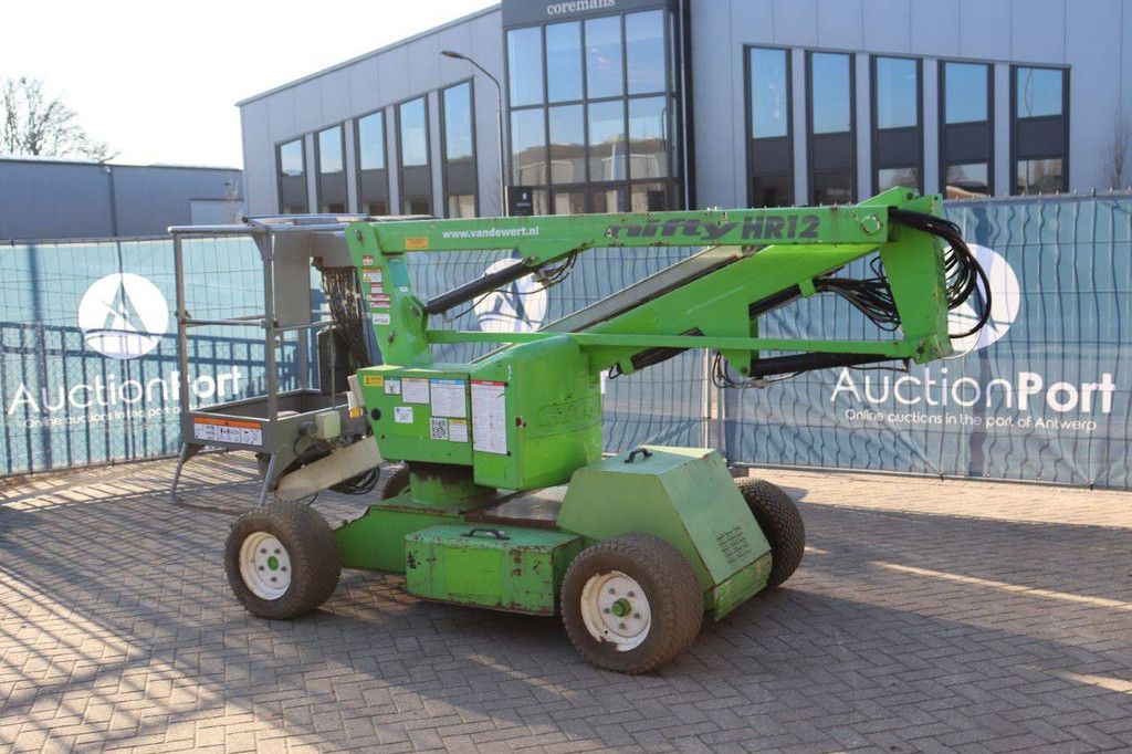 Niftylift HR12NDE Gelenkteleskoparbeitsbühne, elektrisch + dieselbetrieben, 12 m, Baujahr 2014