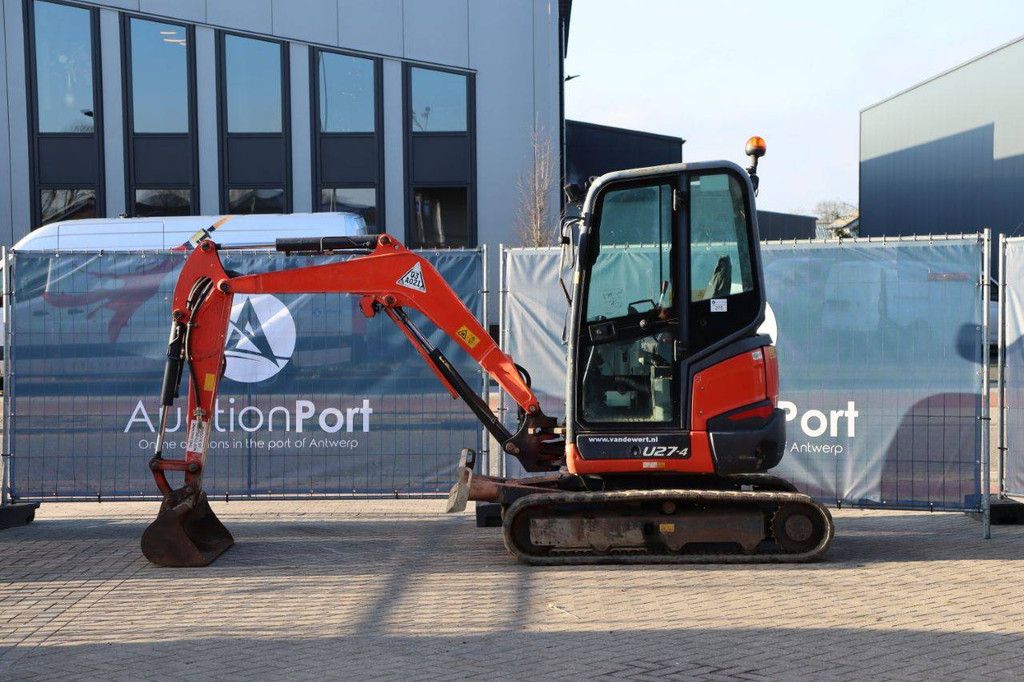 Crawler excavator Kubota U27-4 Diesel 2016