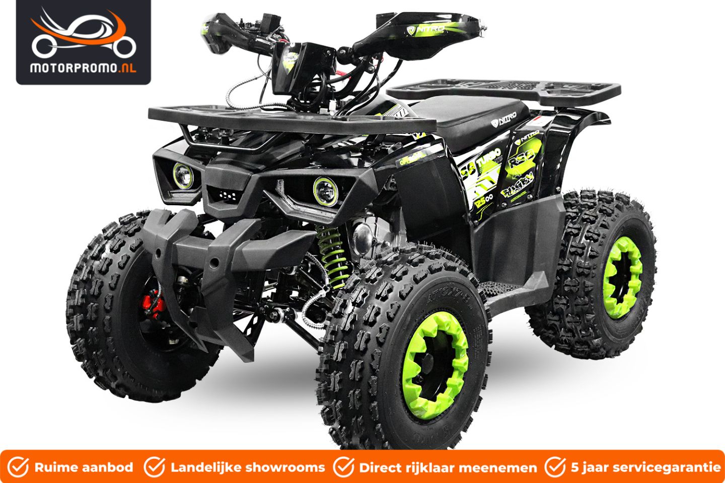 Quads 125cc benzine kinderquads 49cc of elektrisch tot 2000w