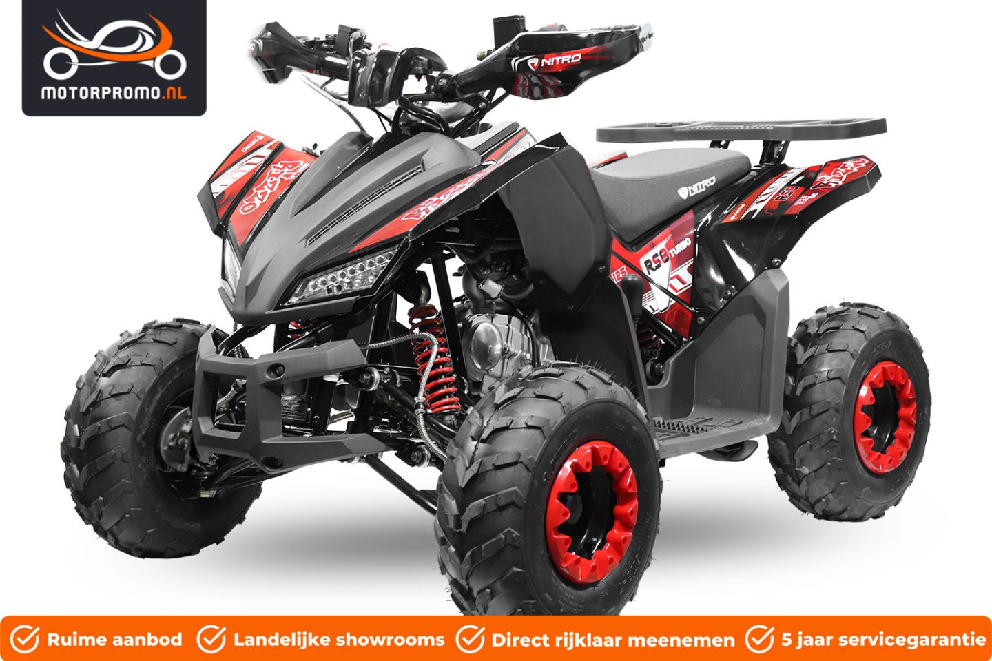 Quads 125cc benzine kinderquads 49cc of elektrisch tot 2000w