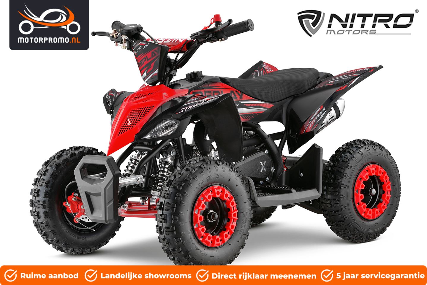 Quads 125cc benzine kinderquads 49cc of elektrisch tot 2000w