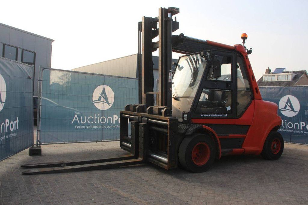 Linde H80D/900-03 Diesel Forklift 8000kg 3.75m 2007