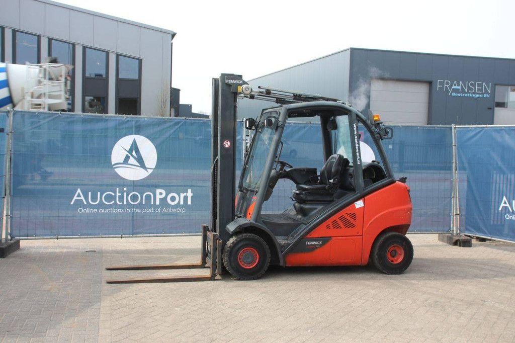 Linde H25T-02 LPG Forklift 2500kg 5.55m 2015