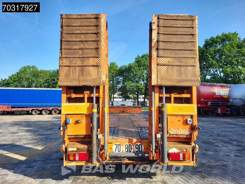Nooteboom OSD03051 3 axles Lifting Bed Steering Axle Ramps