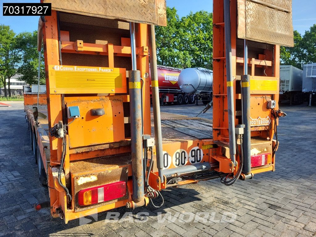 Nooteboom OSD03051 3 axles Lifting Bed Steering Axle Ramps