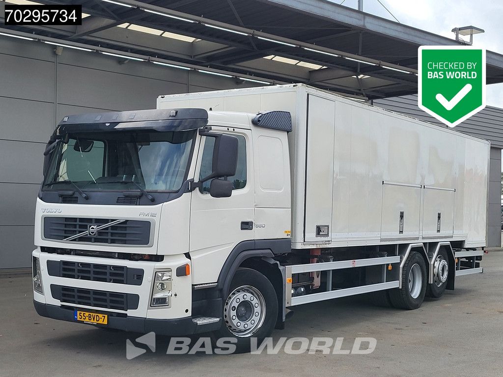 Volvo FM FM 380 6X2 NL-Truck Beer tanker 13000Ltr Stainles steel Schwarte Silo Automatic Euro 3