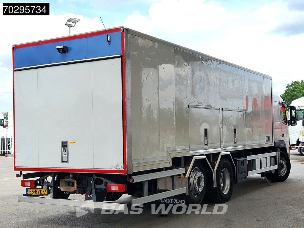 Volvo FM FM 380 6X2 NL-Truck Beer tanker 13000Ltr Stainles steel Schwarte Silo Automatic Euro 3