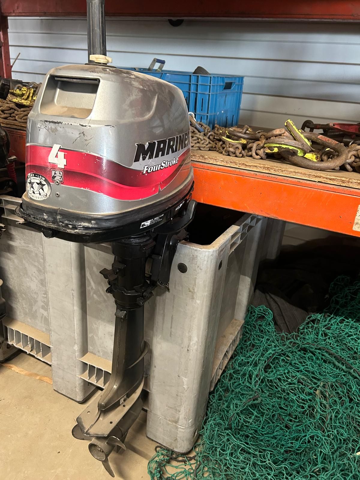 Mariner buitenboordmotor 4 takt kortstaart 4pk