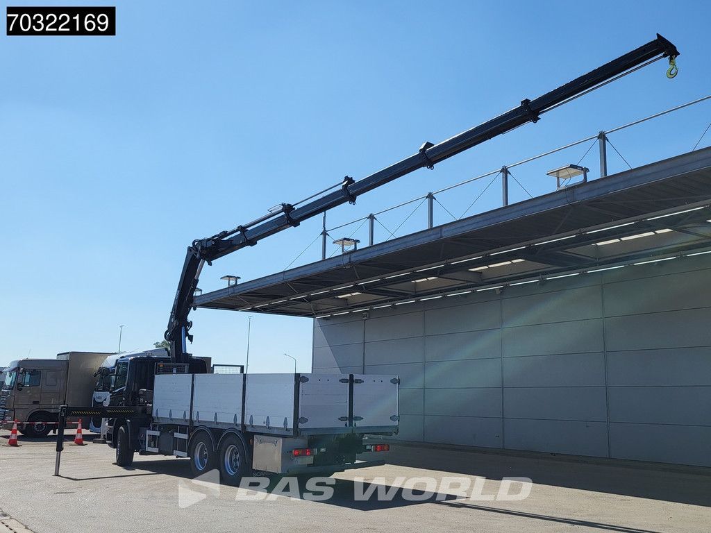Scania P P340 6X2 HIAB 244 FP-5HIPRO Kran Crane Lift-Axle Manual Euro 4