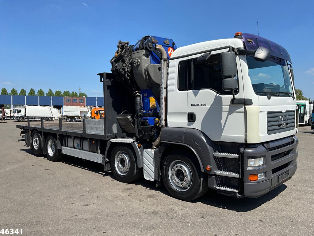 Man TGA 35.400 8x2 PM 63 Tonmeter laadkraan