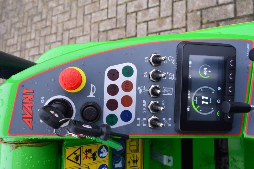 Avant E527 TDL Kniklader/Shovel 100% Elektrisch