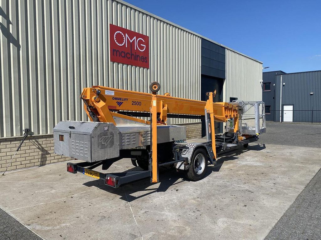 2013 Omme 2500 ED, Aanhanger hoogwerker, 25 meter