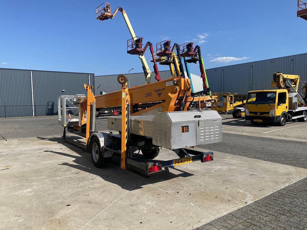 2013 Omme 2500 ED, Aanhanger hoogwerker, 25 meter