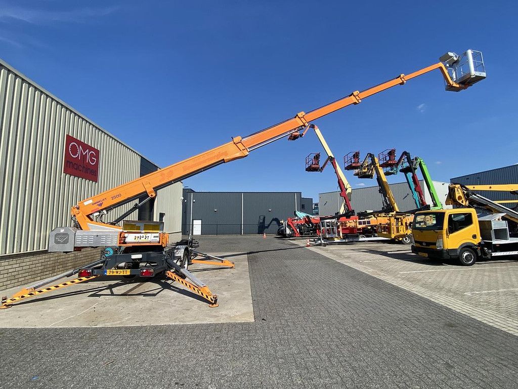 2013 Omme 2500 ED, Aanhanger hoogwerker, 25 meter