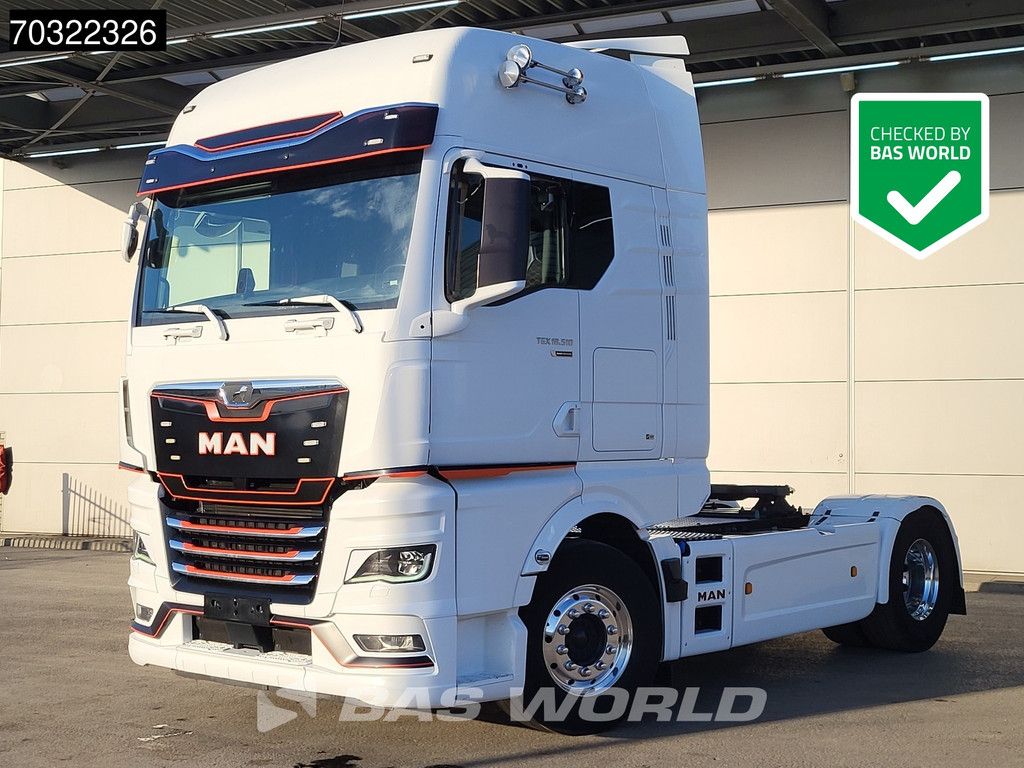 MAN TGX 18.510 4X2 Individual Lion S! GX Retarder Full-Air 2xTanks ACC Standklima