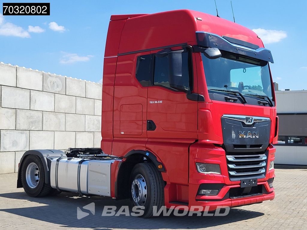 MAN TGX 18.510 4X2 GX Retarder 2xTanks 90% Tyres ACC Standklima Alcoa's