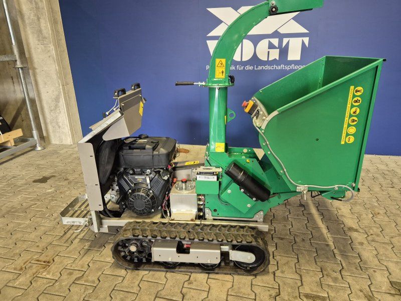 HS 100 MX PRO Holzhacker /Holzhäcksler mit Benzinmotor und Kettenan