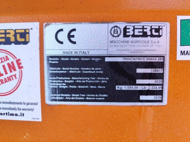 Berti BIMAX 280