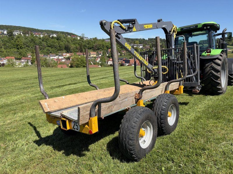 Källefall FB70 (7t) Rückewagen 4,7m Kran