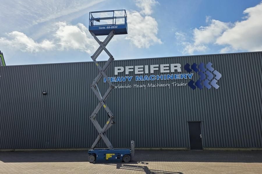 Genie GS2632 Electric, 10m Working Height, 227kg Capacit
