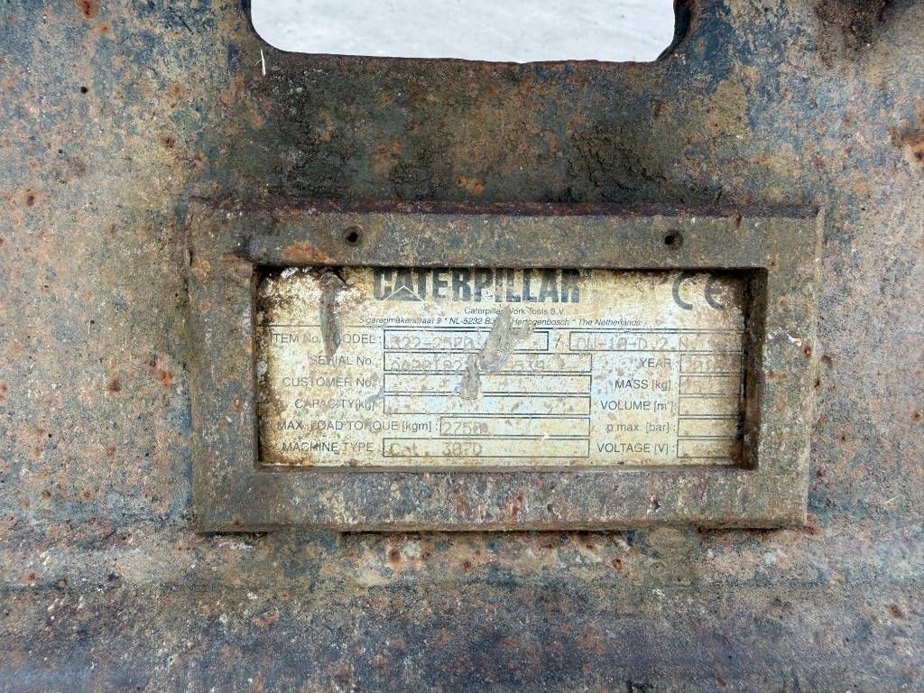 Verachtert CW10 - Caterpillar 307 / 308
