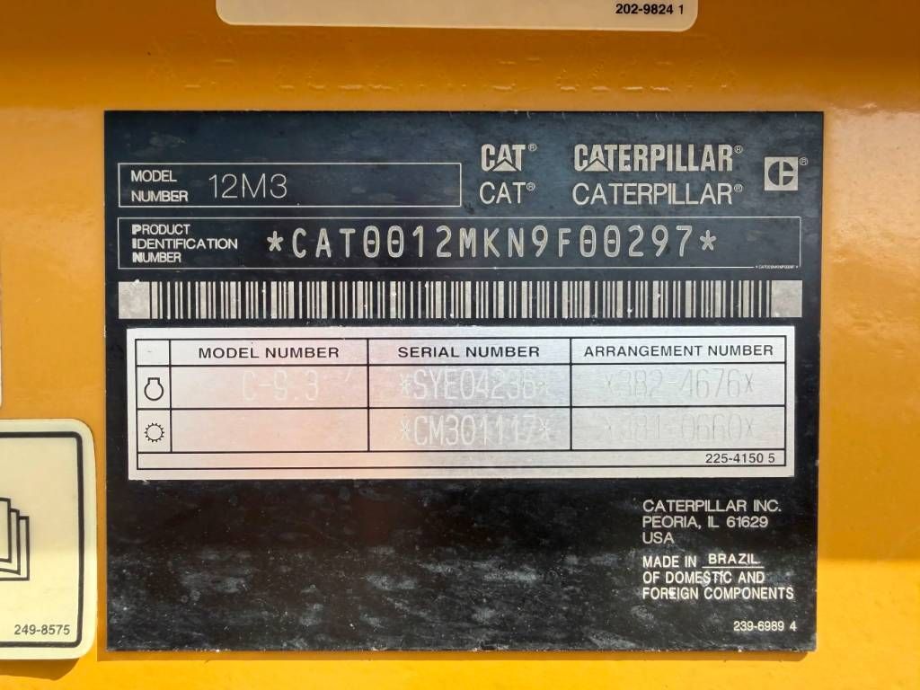 CAT 12M3
