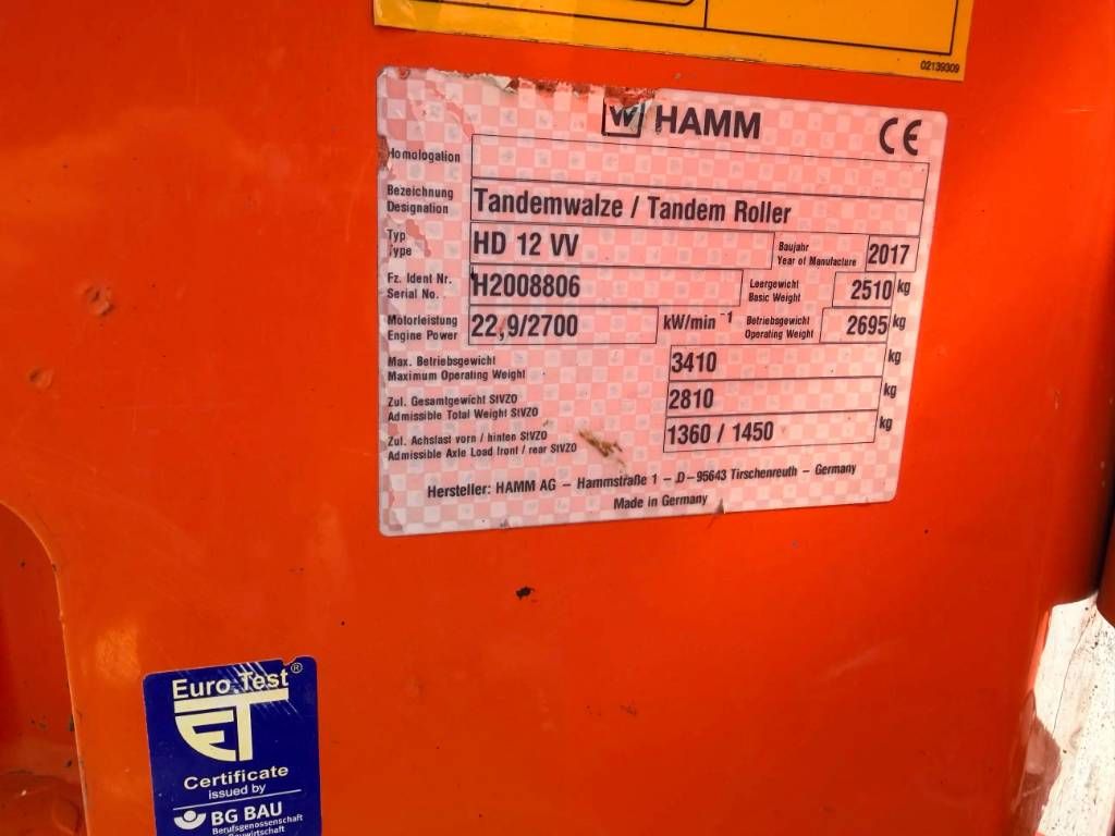Hamm HD12VV