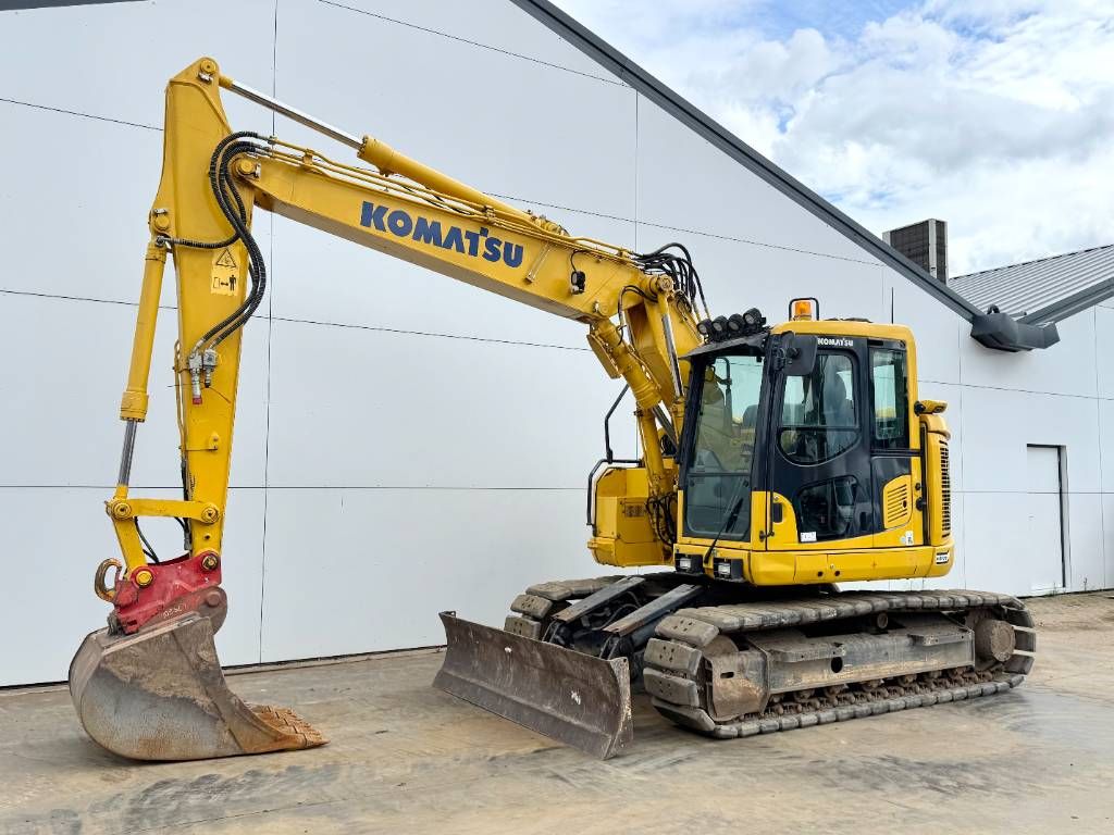 Komatsu PC138US-11 - Triple Boom / Front Blade / 360&ordm; Came