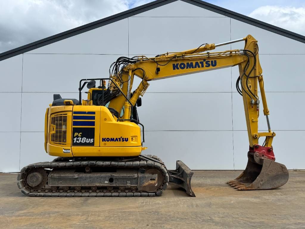 Komatsu PC138US-11 - Triple Boom / Front Blade / 360&ordm; Came