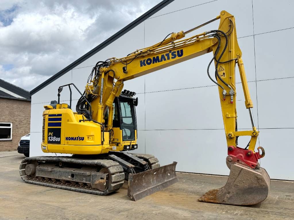 Komatsu PC138US-11 - Triple Boom / Front Blade / 360&ordm; Came