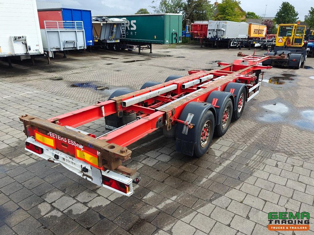 Renders Euro 800 Multi - 2x 20FT 1x30FT 1x40FT 1x45FT - Lift Axle - BPW Axles Disc Brake
