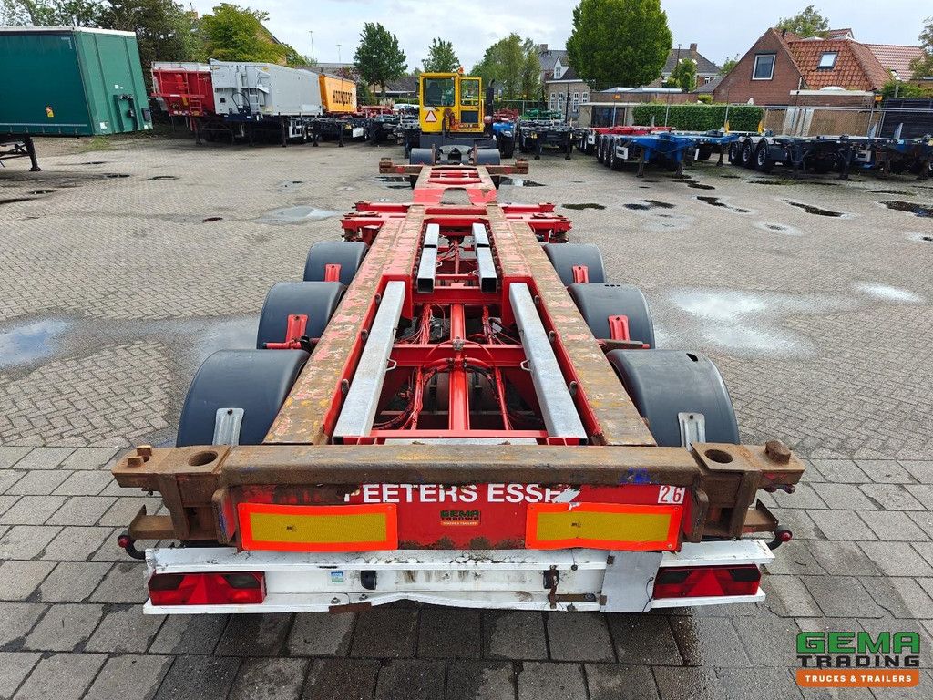 Renders Euro 800 Multi - 2x 20FT 1x30FT 1x40FT 1x45FT - Lift Axle - BPW Axles Disc Brake