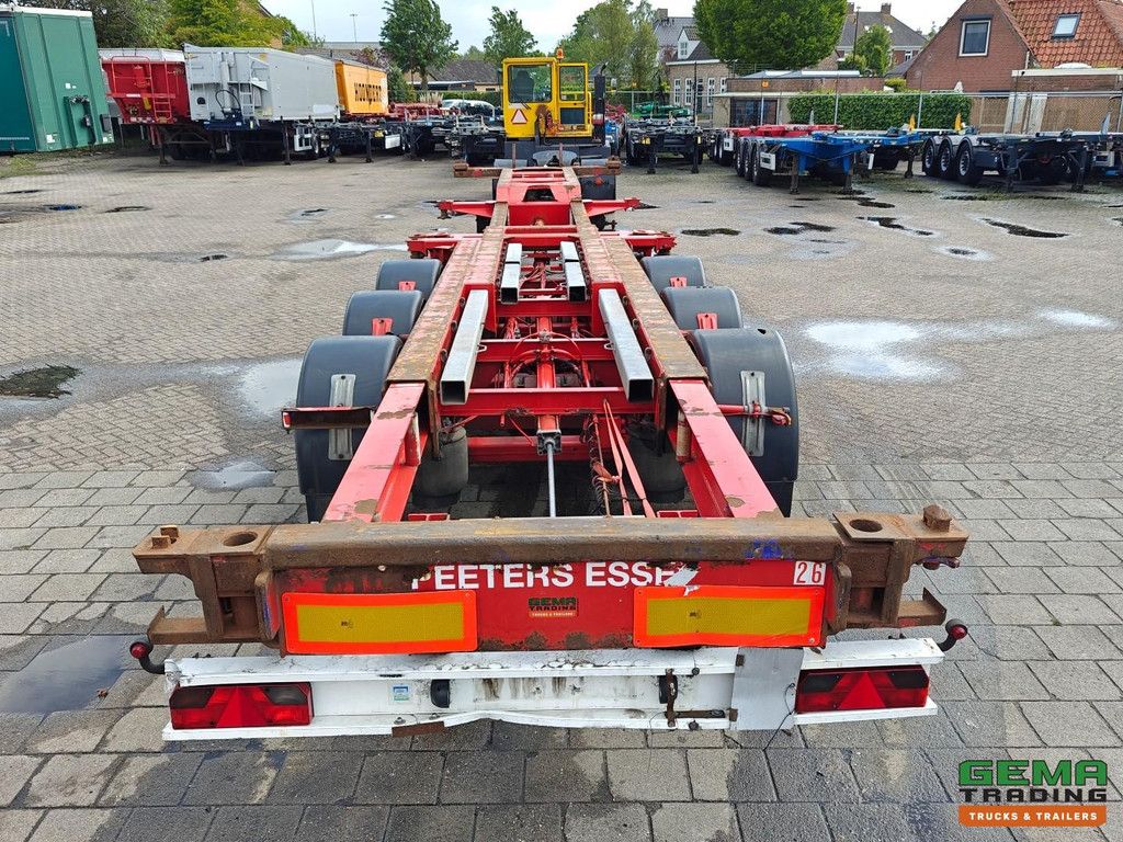 Renders Euro 800 Multi - 2x 20FT 1x30FT 1x40FT 1x45FT - Lift Axle - BPW Axles Disc Brake
