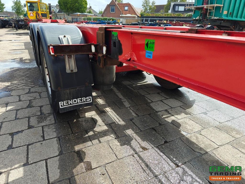 Renders Euro 800 Multi - 2x 20FT 1x30FT 1x40FT 1x45FT - Lift Axle - BPW Axles Disc Brake