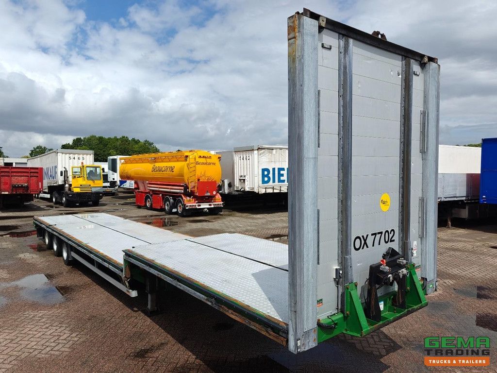 M&V UOPLYST Semi Low Loader 13.6m - Trailing Axle - Electric Support Legs - BpwEco Drum Axle