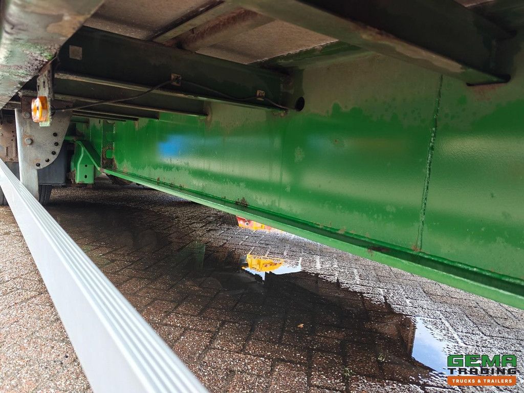 M&V UOPLYST Semi Low Loader 13.6m - Trailing Axle - Electric Support Legs - BpwEco Drum Axle