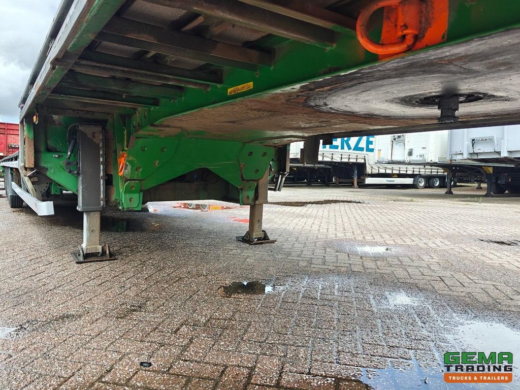 M&V UOPLYST Semi Low Loader 13.6m - Trailing Axle - Electric Support Legs - BpwEco Drum Axle