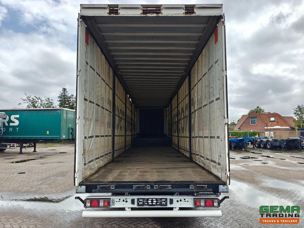 Krone SD Curtain-sided Semi-Low Loader - Pop-up Roof - 3 Axles BPW Drum Brake
