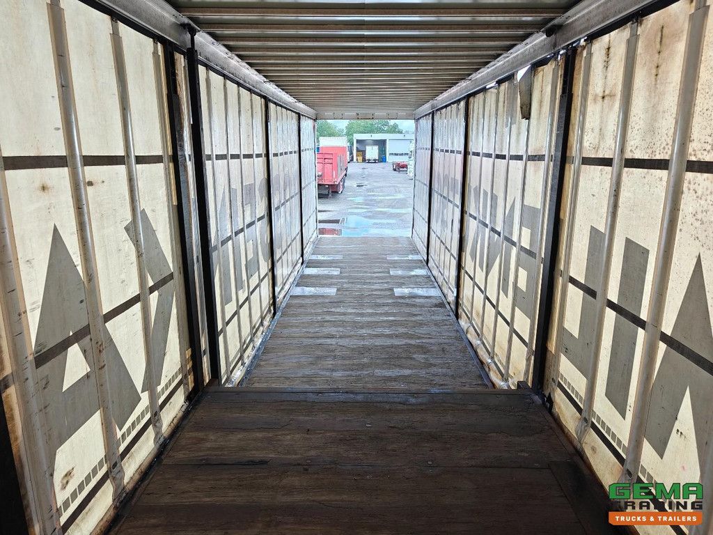 Krone SD Curtain-sided Semi-Low Loader - Pop-up Roof - 3 Axles BPW Drum Brake