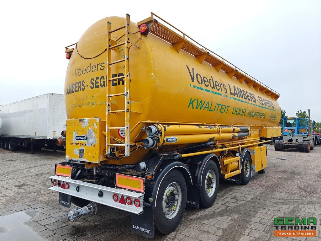 Lambrecht 95LK30 Schüttgut-Mischfutter/Futter – Liftachse – Lenkachsen – SAF-Scheibenbremse, TÜV bis 01/2027