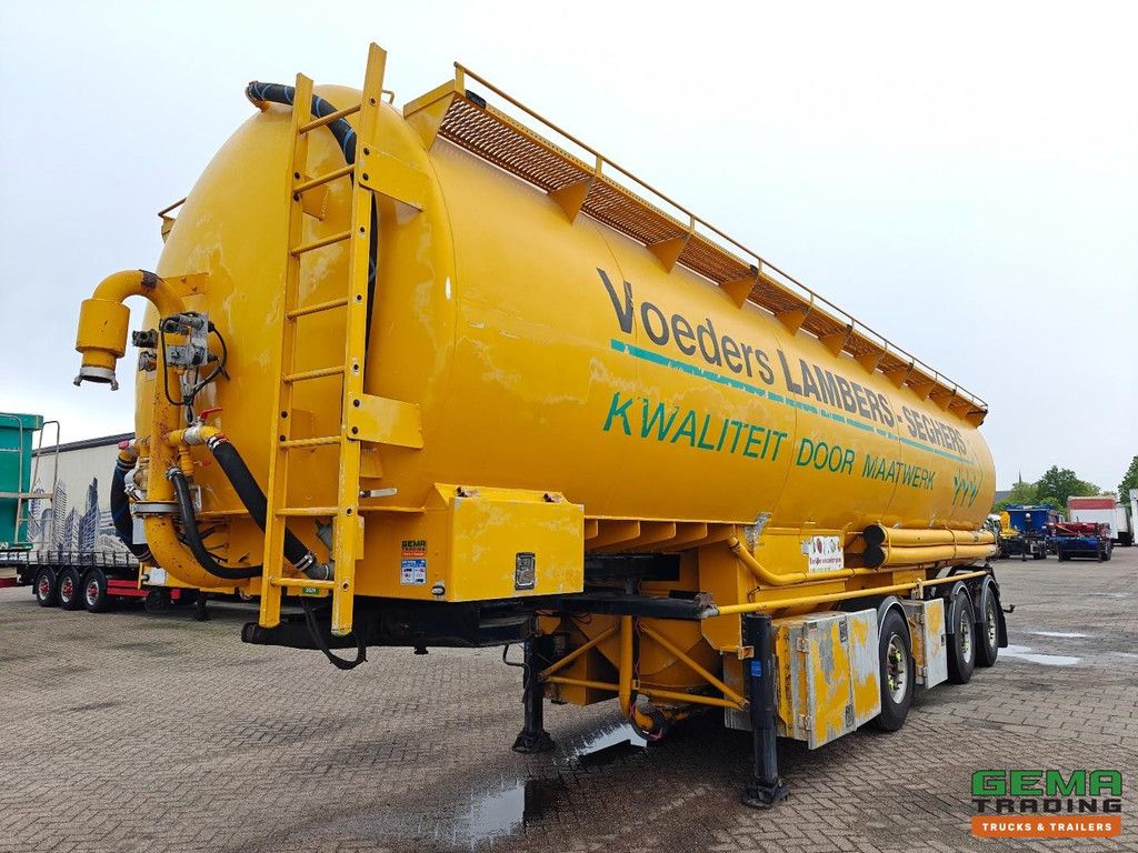 Lambrecht 95LK30 Schüttgut-Mischfutter/Futter – Liftachse – Lenkachsen – SAF-Scheibenbremse, TÜV bis 01/2027