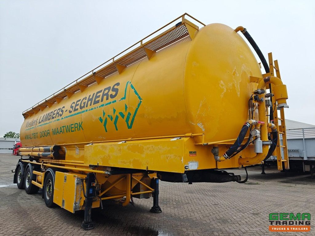 Lambrecht 95LK30 Schüttgut-Mischfutter/Futter – Liftachse – Lenkachsen – SAF-Scheibenbremse, TÜV bis 01/2027
